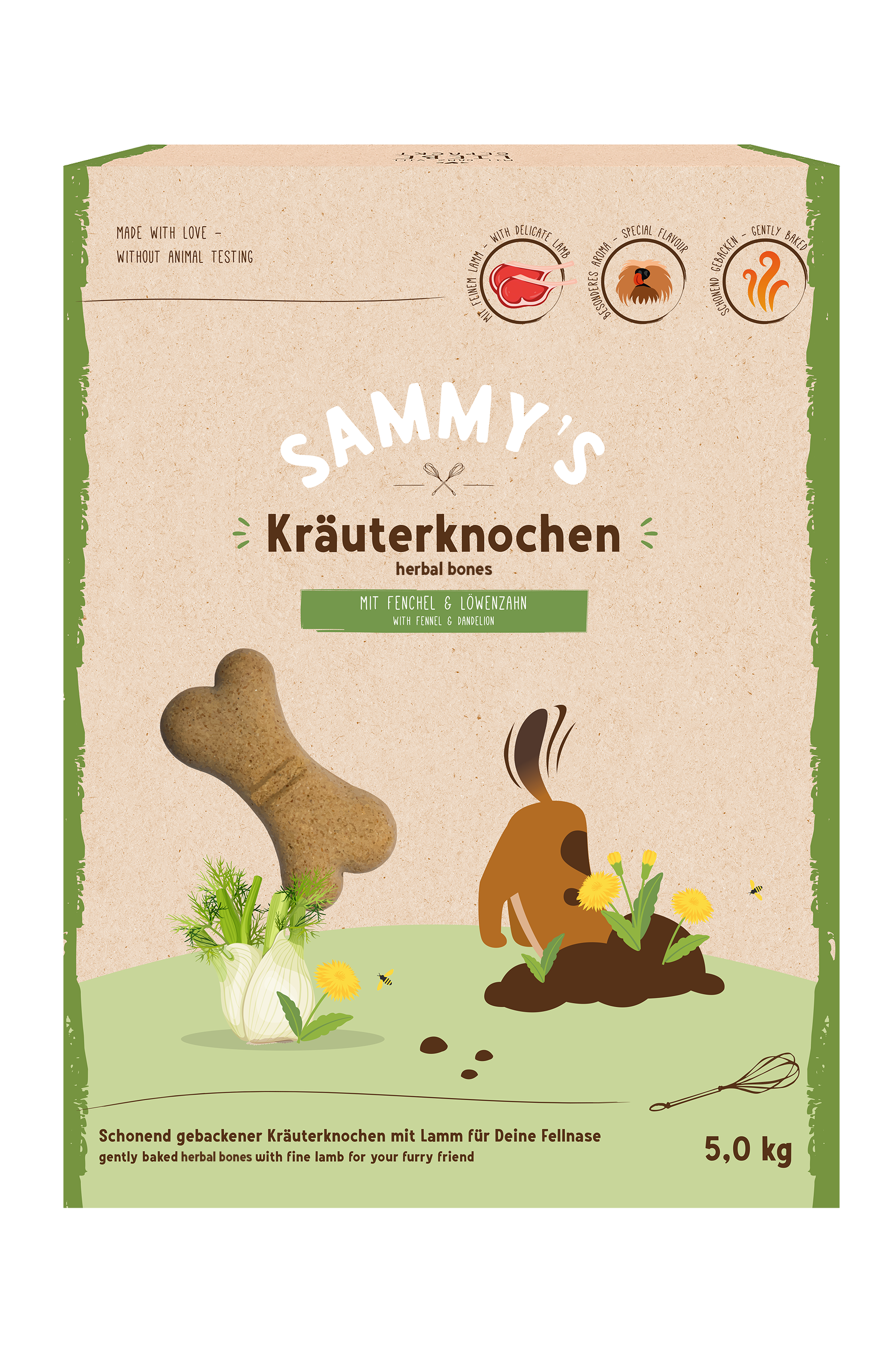 4015598021555_Sammys_Kraeuterknochen_front_5kg_16x24cm_300dpi_rgb_03-21